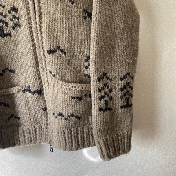 REI a wilderness spirit born 1938 limited addition 100% wool cowichan syle - Picture 4 of 12